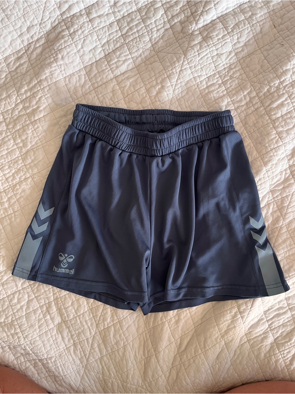 Hummel Blue Athletic Training Shorts XXS BEECOOL Women’s Running Soccer